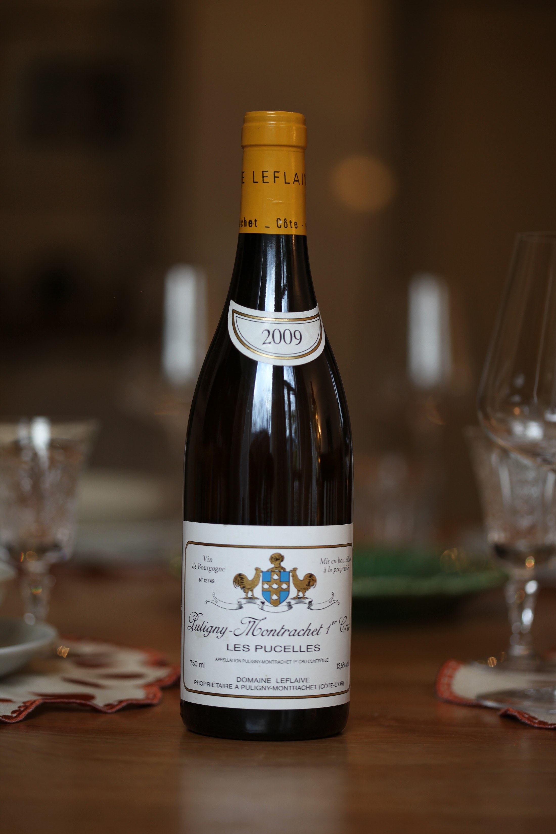 Domaine Leflaive Puligny-Montrachet 'Les Pucelles' 2009